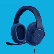로지텍 G433 DTS 게이밍 헤드셋 7.1채널 한정판매, 블루