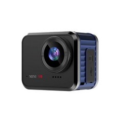 미니 액션 카메라 울트라 HD V8 16MP 와이파이 145 ° 10M 바디 방수 헬멧 비디오 녹화 카메라 스포츠 DV 캠 판매 4K60fps, 1) 파란 - 카드 없음, 1개