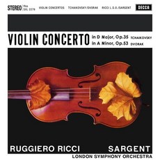 [LP] Ruggiero Ricci 차이코프스키 / 드보르작: 바이올린 협주곡 (Tchaikovsky / Dvorak: Violin concerto) [2LP]