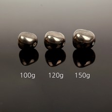 타이라바 텅스텐 헤드 무도색 100 120 150g, 100g
