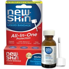 절단 및 사소한 긁힘을 위한 새로운 피부 액체 붕대 0.3온스 1 Fl Oz (Pack of 1) 상품 이미지