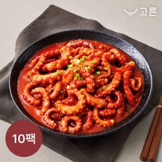 [고른] 매콤 낙지볶음 500g 10팩 (1팩 2인분), 10개