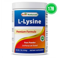 Best Naturals Lysine 라이신 파우더 454g, 1개