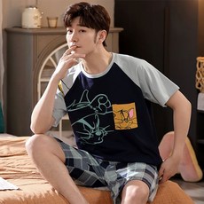 남성반팔반바지세트사파리