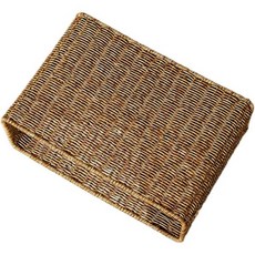 CAXUSD Magazine Newspaper Basket Toy Containers Farmhouse Toilet Paper Baskets Rattan Holder Shelf