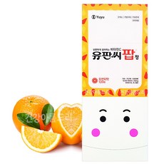 유유제약 유판씨팝 오렌지맛 120정/츄어블 비타민C 기미 주근깨 피로회복, 120정, 250mg, 1박스