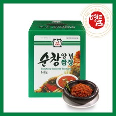 순창 양념 쌈장 오프라인 판매1등, 14kg, 1개