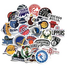 NBA MLB 야구 농구 노트북 스티커 캐리어 스쿠터 맥북 핼멧 튜닝 방수 스트릿 여행