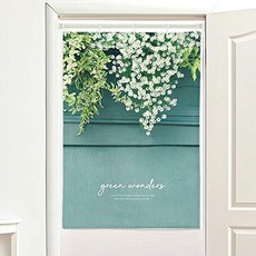 Sangsanghoo Green Ward Nature Outlet Curtain 33.5x47 Vine Garden Wall Hanging in the (Green Wonder), Green Wonder
