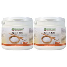 영국 헬스리드 식용가능 엡솜솔트 마그네슘 설페이트 Epsom Salts 400g 2팩 11203672