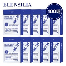 엘렌실라 프리스티지 아쿠아핏 에센셜마스크팩 100장, 없음, 100개