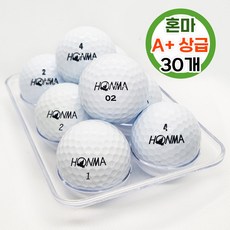 혼마 로스트볼 화이트 A+상급 30개, 1팩, 30개입 - 맥스고