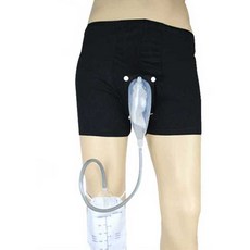 기스모 유린백 노인 착용 소변 누출 실리콘 키스모 방지 소변백