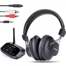 Avantree HT5009 40 Hrs Wireless Headphones for TV Watching w/Bluetooth Transmitt, 단일상품, 단일상품