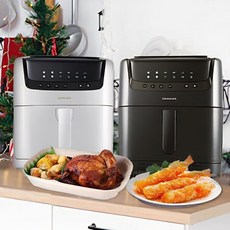 락앤락 스팀 에어프라이어 (스팀 청소 기능), EJF881GRY 그레이