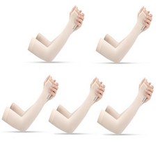 순잠 냉감 팔토시 손등형 2p, 베이지, 1개 스포츠잡화