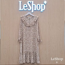 르샵 [LeShop] 부천점 HOT!! SALE!! V넥프릴프린트원피스 LJ4OP484A