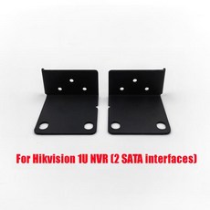 네트워크플레이어 앰프 매장용 업소용 카페용 Hikvision NVR 네트워크 비디오 레코더 귀 볼트 랙 거치대 걸이 걸게 브라켓 키트 1U 15U 2U, 01 For 1U NVR - nvr(네트워크비디오레코더)