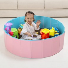 오감놀이매트 아기촉감놀이매트 아기김장매트 접이식놀이매트 원형놀이매트 모래놀이매트 팜카밀레, 100cm, 파스텔퍼플