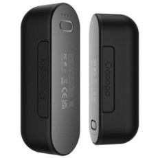 전기손난로 OCOOPA 충전식 핸드 워머 마그네틱 전기 포켓 히터 16 시간 온기 4 단계 가열 10000mAh 기, 04 Black, 4.Black