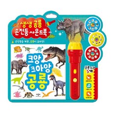 생생 공룡 손전등 사운드북 (양장), 애플비북스