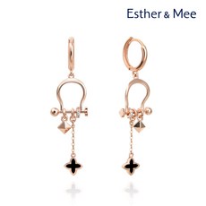 14k오메가링귀걸이원터치