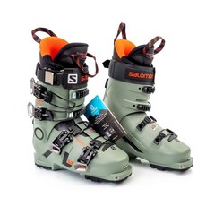 살로몬 부츠 스노우보드 2022 Salomon Shift Pro 130 AT 남성 Ski Boots 4.5-5 US 23/23.5 Oil Green