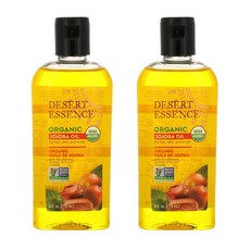 Desert Essence 데저트에센스 오가닉 호호바 오일 118ml 2개, 단일상품