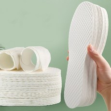 발땀 방지 엠보 펄프 일회용 통풍 깔창 20P 발냄새 제거