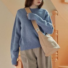 조셉앤스테이시 [10/27 예약배송] Lucky Pleats Knit Off City Bucket (ALL)[정가:89 800원]