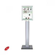YEC545722스탠드 자석액자 LG47S-AP A4 포스터 백색펄판넬