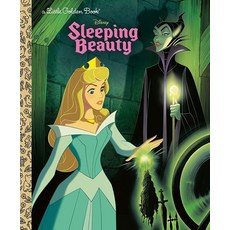 Sleeping Beauty Princess Little 골드en 북 하드cover
