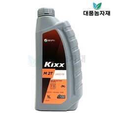 GS칼텍스 킥스 2행정 오일 예초기 엔진톱 브로워 소형엔진 M2T 1L/대풍농자재, 1000ml, 1개