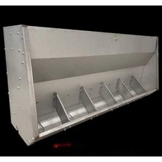 돼지 먹이통 스테인레스 농업용 돈사 자동 급식기, 단면 4구 1050x450x900, 1개