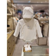 에뜨와 HK(출산선물)밀로배내바디수트3종세트 (07R7 17901)