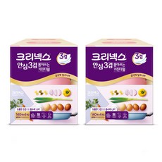 크리넥스 뽑아쓰는 3겹키친타올, 2개, 140매x4입