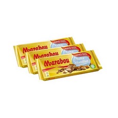 Marabou 마라보우 아몬드 우유 초콜릿 220g 3팩, 3개