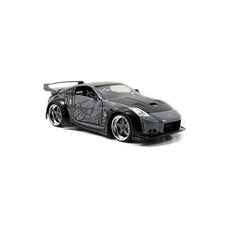 JADATOYS 124 분노의 질주 다이캐스트카 D.K.S 2003 NISSAN 350Z 닛산 미니카 블랙, 1개