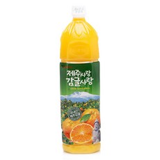 [롯데칠성] 제주사랑감귤사랑주스 1.5L 쥬스 감귤주스