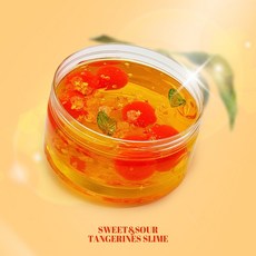 도대 새콤달콤 귤 슬라임 (낱개), 1g, 혼합색상