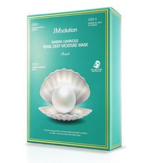 제이엠솔루션 JMSOLUTION JMSOLUTION청광 마린 진주 딥모이스처 마스크펄, 1개, 10개