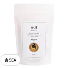 청년농원 저온가공 쑥차 삼각티백, 1g, 50개입, 5개