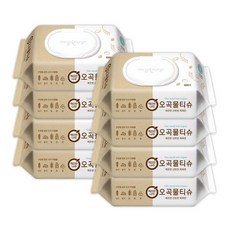 깨끗한나라 오곡 물티슈 100매 8입, 8개