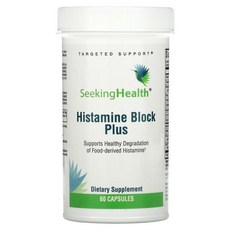 Seeking Health 히스테임 블록 플러스 Histamine 60 캡슐, One Color, One Size