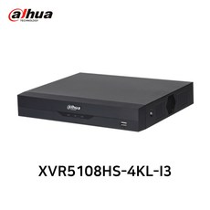 다후아 XVR5108HS-4KL-I3 최대 4K 800만화소 8채널 올인원 DVR 녹화기 CVI/AHD/TVI/SD, 1개 - 다후아dvr