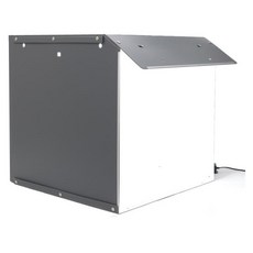SANOTO LED 라이트 박스 사진 스튜디오 접이식 소프트 탁상 촬영 텐트 키트 56cm 2, AU plug_3, 3.AU plug, 1개