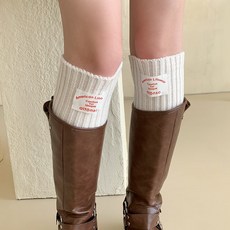 [수앤수]웨어 패치 레그워머 (23SO033)