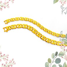 순금면체인목걸이