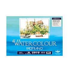 파브리아노 워터컬러 낱장팩 280g 15매, A4