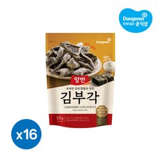 동원 양반 찹쌀 김부각 50g 16봉141436, 4. 양반 김치 김부각 50g x 16개